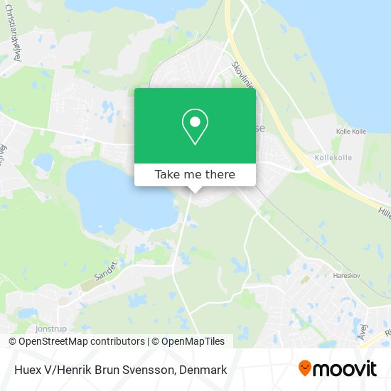 Huex V/Henrik Brun Svensson map
