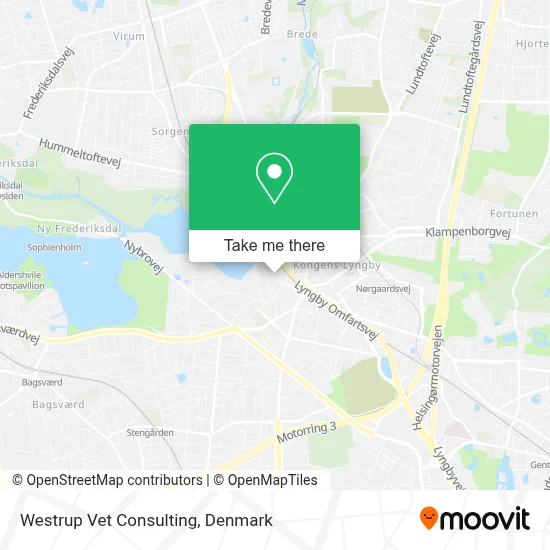 Westrup Vet Consulting map