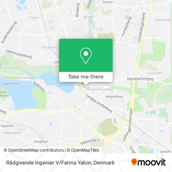 Rådgivende Ingeniør V / Fatma Yalcin map