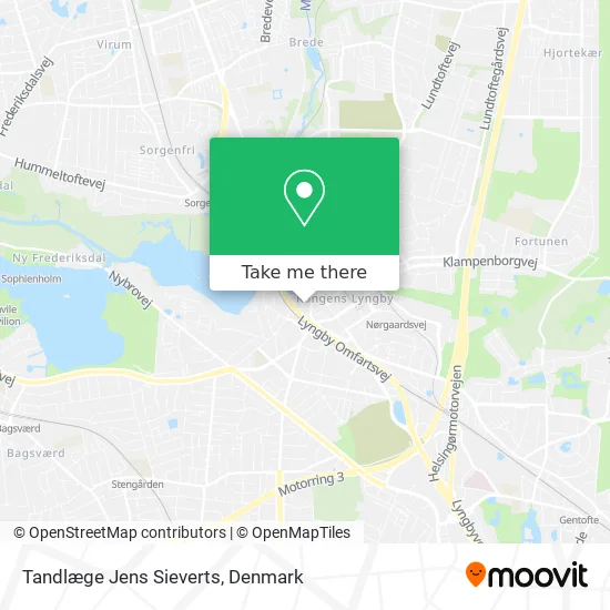 Tandlæge Jens Sieverts map