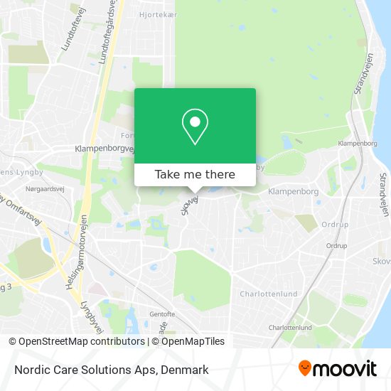 Nordic Care Solutions Aps map