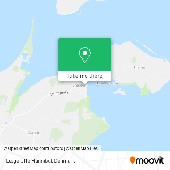 Læge Uffe Hannibal map