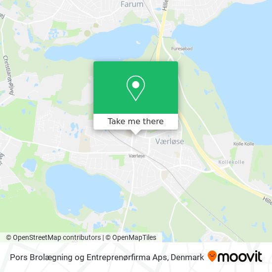 Pors Brolægning og Entreprenørfirma Aps map