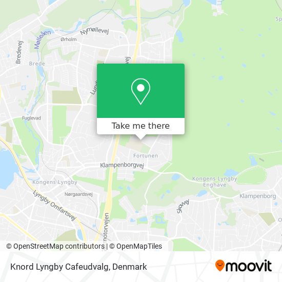 Knord Lyngby Cafeudvalg map