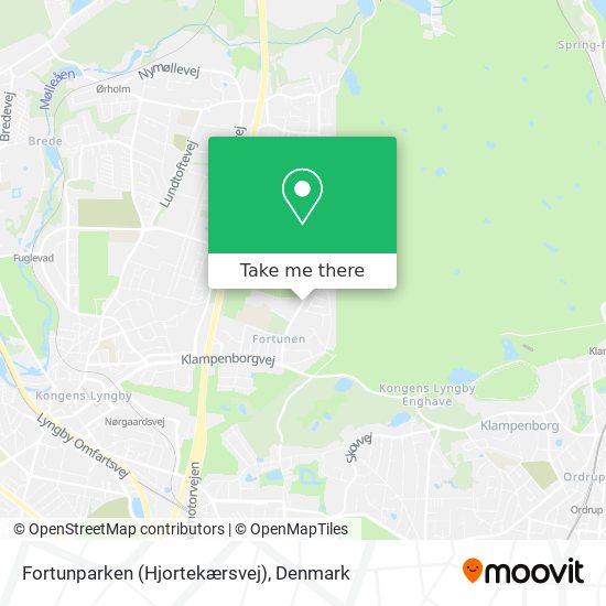 Fortunparken (Hjortekærsvej) map