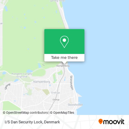 I/S Dan Security Lock map