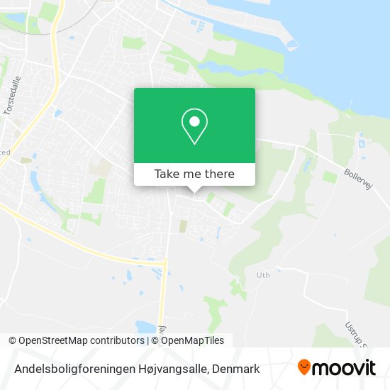 Andelsboligforeningen Højvangsalle map