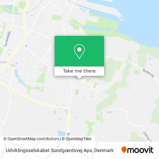 Udviklingsselskabet Sundgœrdsvej Aps map