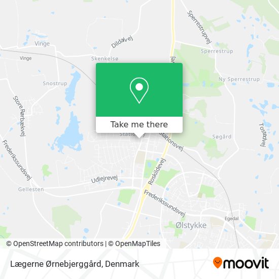 Lægerne Ørnebjerggård map