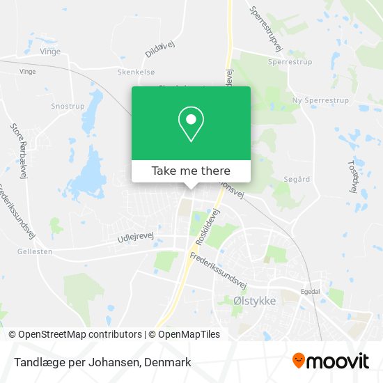 Tandlæge per Johansen map