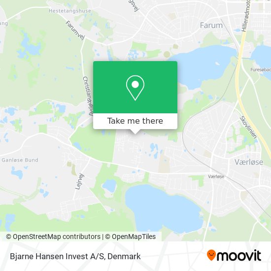 Bjarne Hansen Invest A/S map