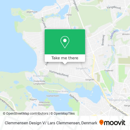 Clemmensen Design V/ Lars Clemmensen map