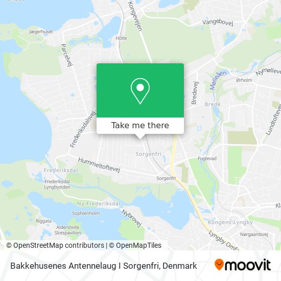 Bakkehusenes Antennelaug I Sorgenfri map