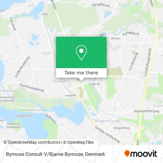 Bymose Consult V/Bjarne Bymose map