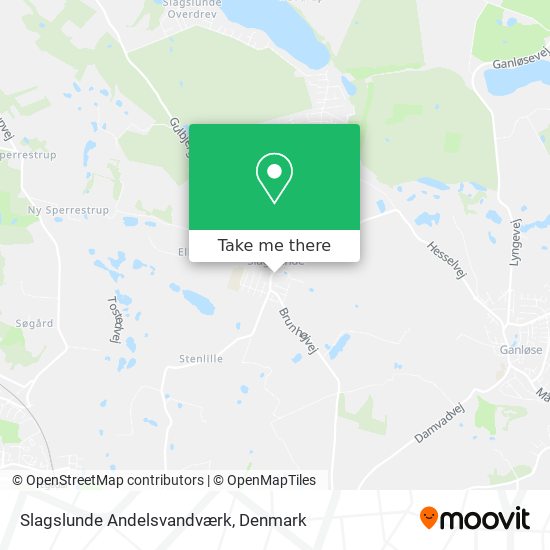 Slagslunde Andelsvandværk map