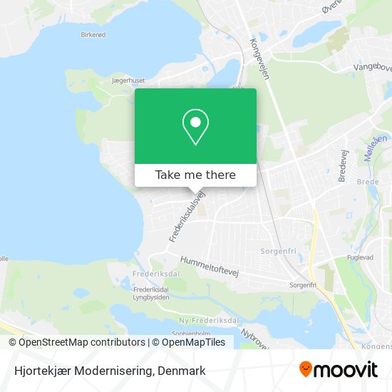 Hjortekjær Modernisering map