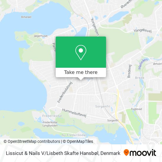 Lissicut & Nails V / Lisbeth Skafte Hansbøl map