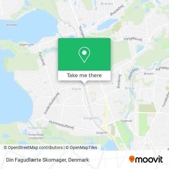 Din Fagudlærte Skomager map