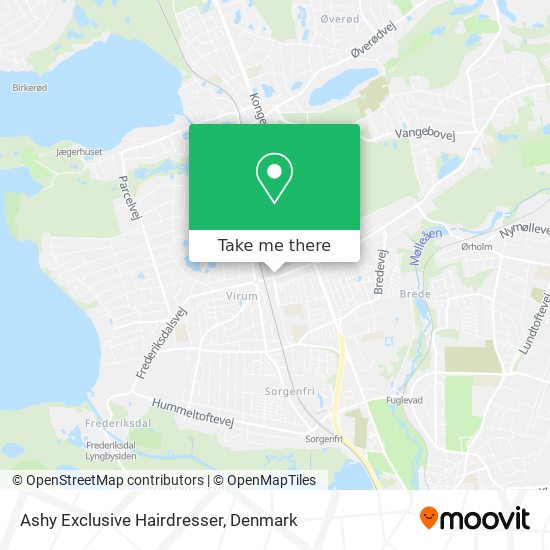 Ashy Exclusive Hairdresser map