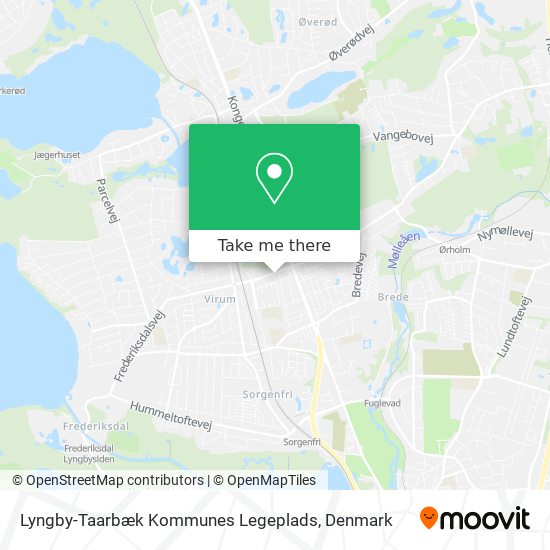 Lyngby-Taarbæk Kommunes Legeplads map