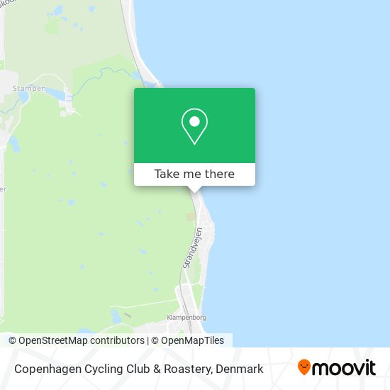 Copenhagen Cycling Club & Roastery map