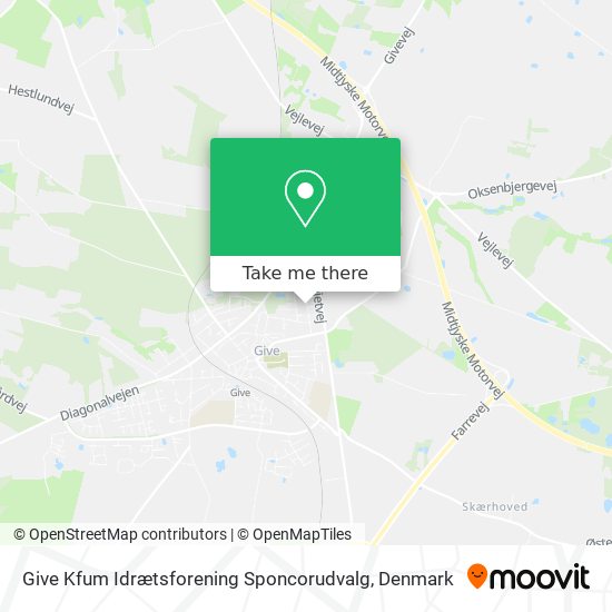 Give Kfum Idrætsforening Sponcorudvalg map