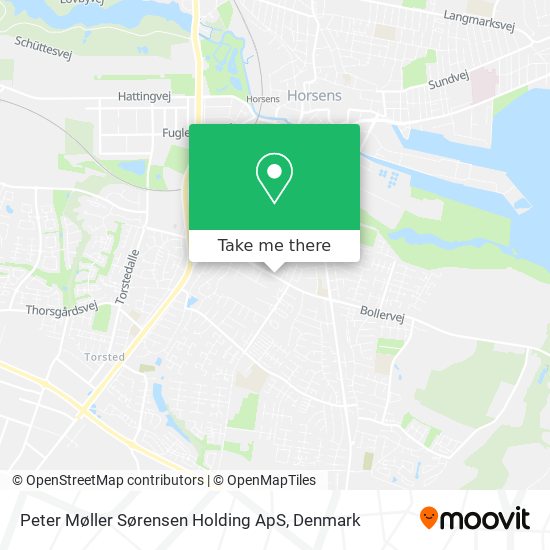 Peter Møller Sørensen Holding ApS map