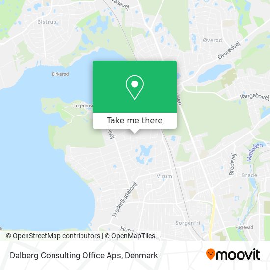 Dalberg Consulting Office Aps map