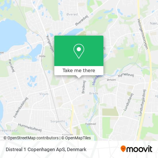 Distreal 1 Copenhagen ApS map