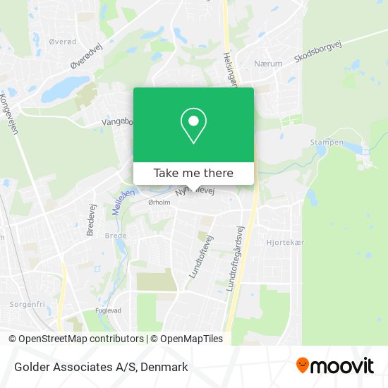 Golder Associates A/S map