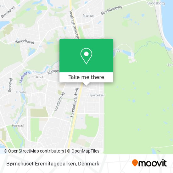 Børnehuset Eremitageparken map