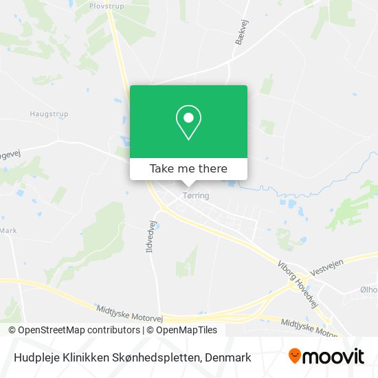 Hudpleje Klinikken Skønhedspletten map