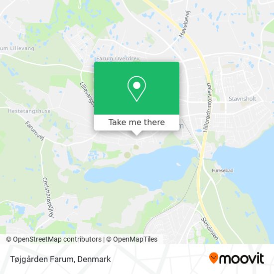 Tøjgården Farum map