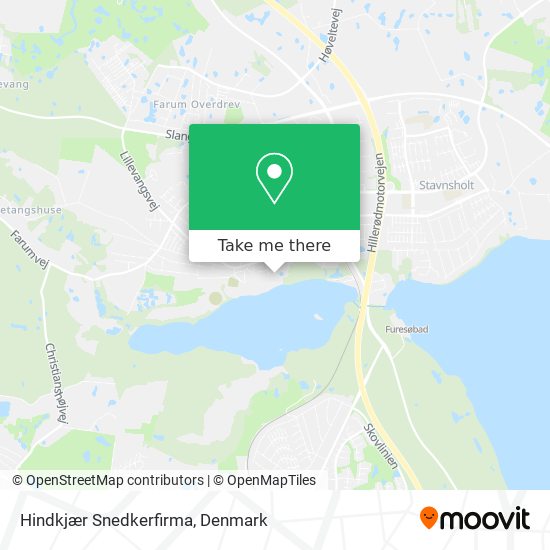 Hindkjær Snedkerfirma map