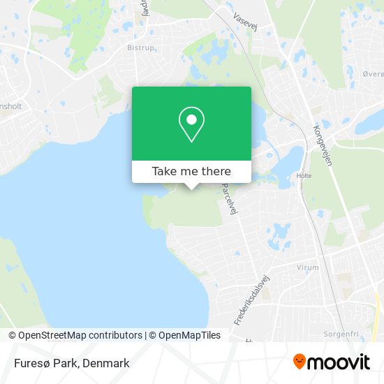Furesø Park map