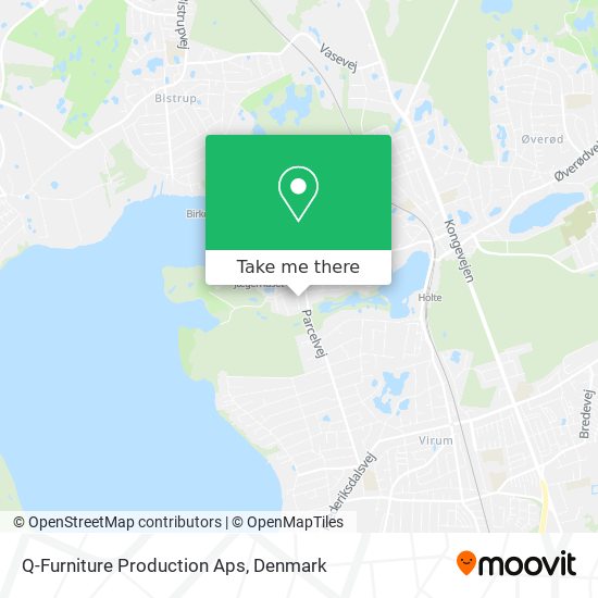 Q-Furniture Production Aps map