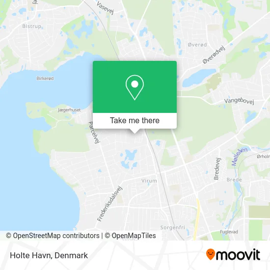 Holte Havn map