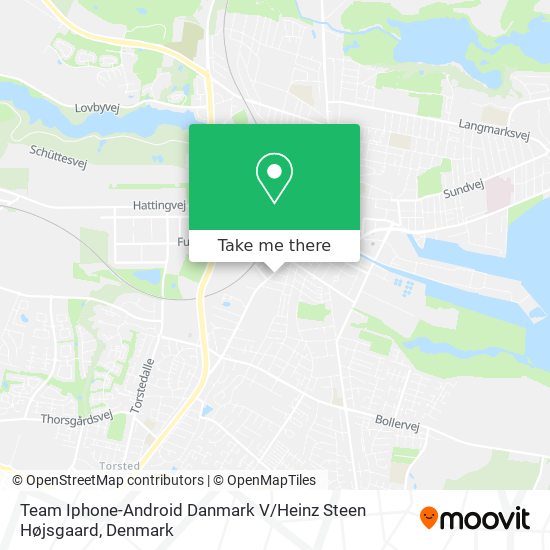 Team Iphone-Android Danmark V / Heinz Steen Højsgaard map
