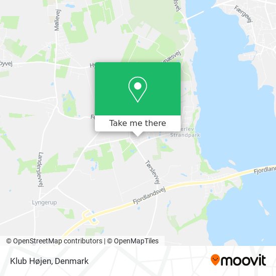 Klub Højen map