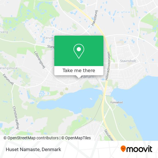 Huset Namaste map