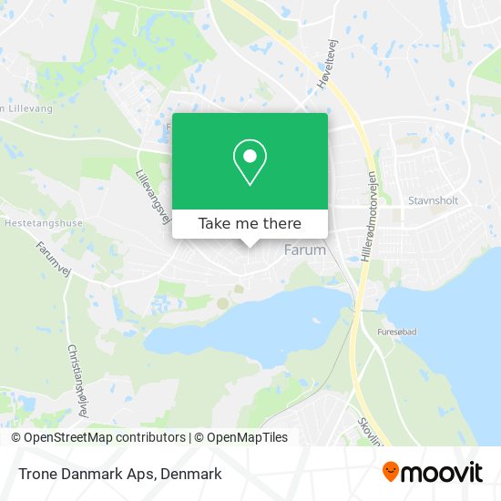 Trone Danmark Aps map