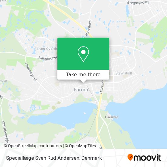 Speciallæge Sven Rud Andersen map