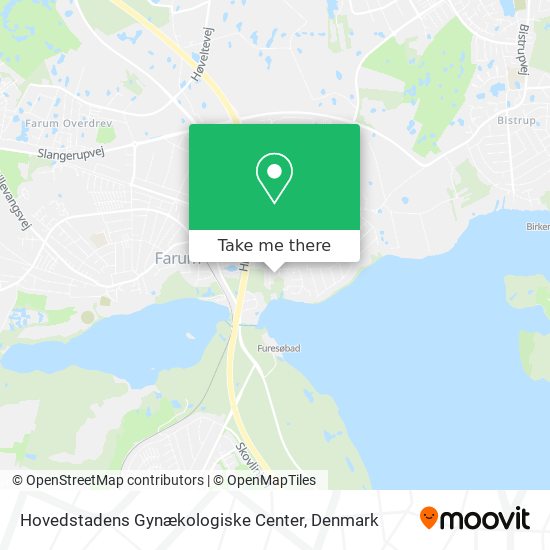 Hovedstadens Gynækologiske Center map
