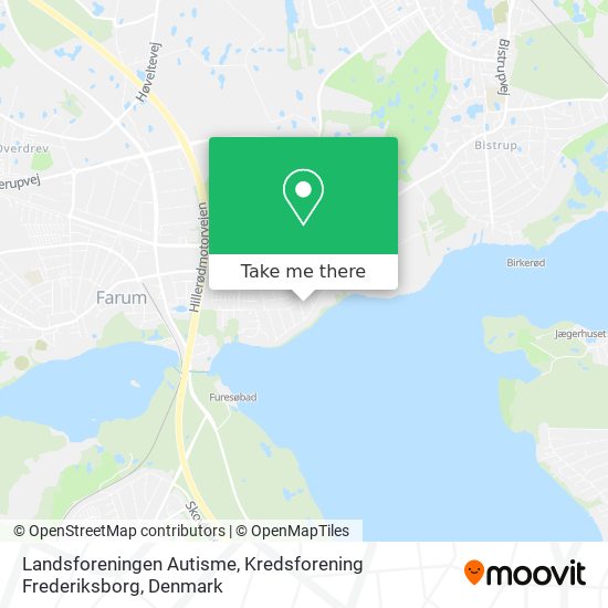 Landsforeningen Autisme, Kredsforening Frederiksborg map