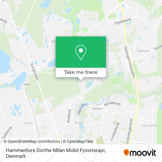 Hammenfors Dorthe Milan Mobil Fysioterapi map