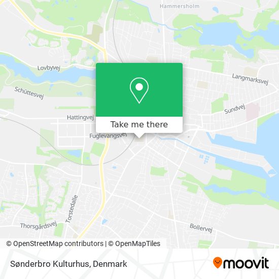 Sønderbro Kulturhus map