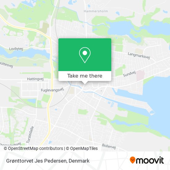 Grønttorvet Jes Pedersen map