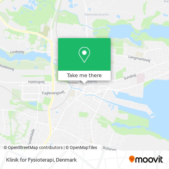 Klinik for Fysioterapi map