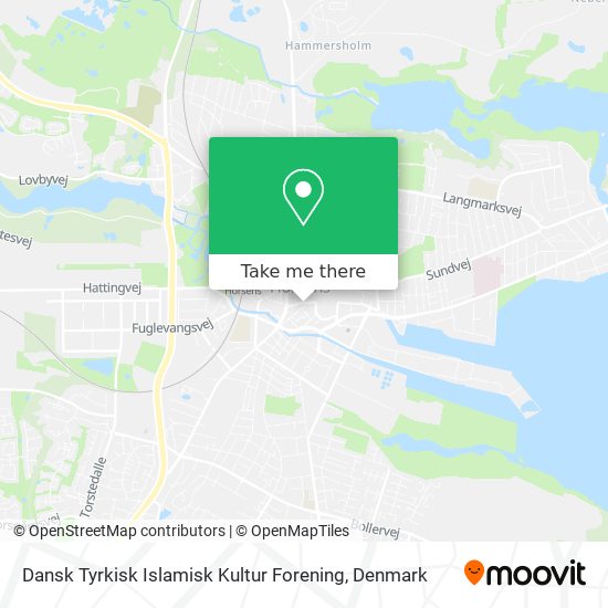 Dansk Tyrkisk Islamisk Kultur Forening map