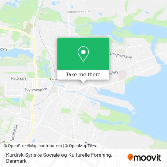 Kurdisk-Syriske Sociale og Kulturelle Forening map